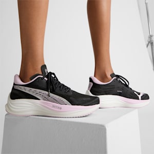 Tenis de running para mujer Velocity NITRO™ 3, PUMA Black-PUMA Silver-Grape Mist, extralarge