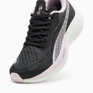 Velocity NITRO™ 3 Women's Running Shoes, PUMA Black-PUMA Silver-Grape Mist, extralarge