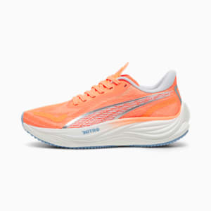 Velocity NITRO™ 3 Women's Running Shoes, Neon Citrus-PUMA Silver-Silver Mist, extralarge-IND