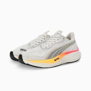 Velocity NITRO™ 3 Women's Running Shoes, Vapor Gray-Sun Stream-Sunset Glow, extralarge-IND