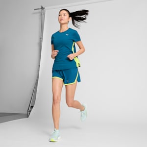 Velocity NITRO™ 3 Women's Running Shoes, Peaceful Blue-Yellow Alert, extralarge