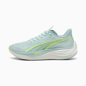 Tenis de running para mujer Velocity NITRO 3, Peaceful Blue-Yellow Alert, extralarge