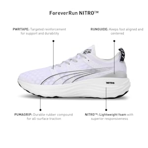 ForeverRun NITRO™ Men's Running Shoes, PUMA White-PUMA Black, extralarge-IND