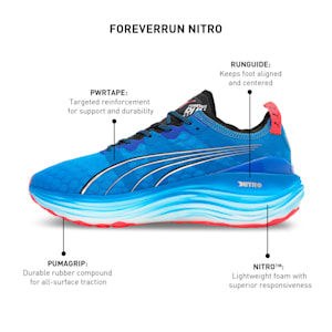 ForeverRun NITRO Men's Running Shoes, Ultra Blue-PUMA Black-PUMA Silver, extralarge-IND