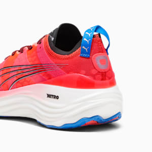 Tenis para correr para hombre ForeverRun NITRO, Fire Orchid-PUMA Black-Ultra Blue, extralarge