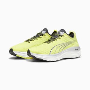 ForeverRun NITRO Men's Running Shoes, Yellow Burst-PUMA Black-PUMA Silver, extralarge-IND