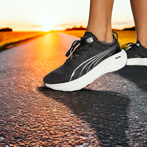 Tenis para correr para mujer ForeverRun NITRO, PUMA Black-PUMA White, extralarge