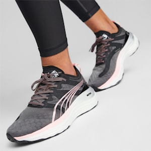 ForeverRun NITRO™ Women's Running Shoes, PUMA Black-Koral Ice-PUMA Silver, extralarge-IND
