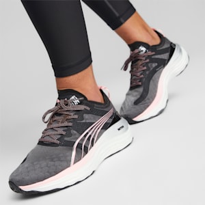ForeverRun NITRO™ Women's Running Shoes, PUMA Black-Koral Ice-PUMA Silver, extralarge