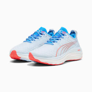 Tenis para correr para mujer ForeverRun NITRO, Icy Blue-Ultra Blue-Fire Orchid, extralarge