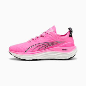 Tenis para correr para mujer ForeverRun NITRO, Poison Pink-PUMA Black, extralarge