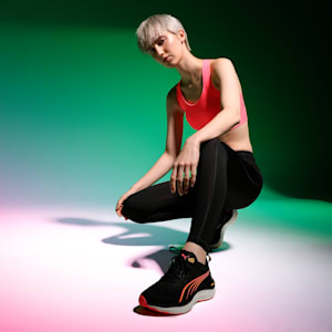 ForeverRun NITRO™ Women's Running Shoes, PUMA Black-Sunset Glow-Sun Stream, extralarge-IND