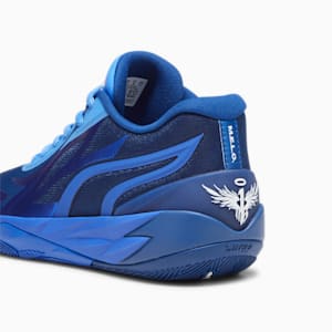 MB.02 Lo Unisex Basketball Shoes, Blazing Blue-Royal Sapphire, extralarge-IND