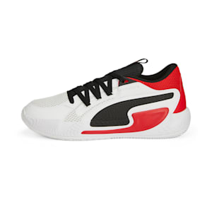 Court Rider Chaos Unisex Basketball Shoes, PUMA White-For All Time Red, extralarge-IND