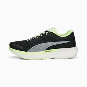 Deviate NITRO™ 2 Run 75 Men's Running Shoes, PUMA Black-Fast Yellow-Light Mint, extralarge