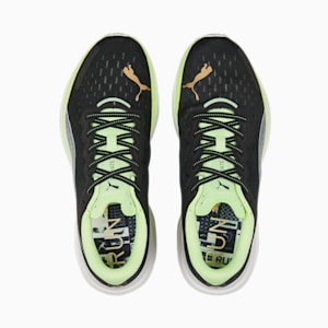 Deviate NITRO™ 2 Run 75th Anniversary Edition Men's Running Shoes, PUMA Black-Fast Yellow-Light Mint, extralarge-IND
