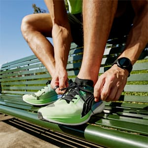 Tenis para correr para hombre Deviate NITRO Elite 2, Fizzy Lime-Royal Sapphire-PUMA Black