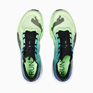 Deviate NITRO Elite 2 Fireglow Men's Running Shoes, Fizzy Lime-Royal Sapphire-PUMA Black