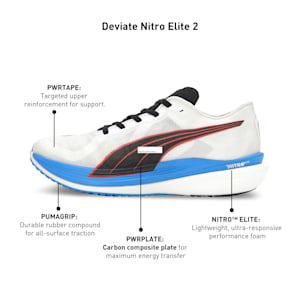 Deviate NITRO™ Elite 2 Men's Running Shoes, PUMA White-Ultra Blue-Fire Orchid-PUMA Black, extralarge-IND