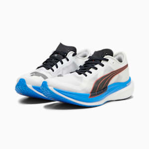 メンズ ディヴィエイト ニトロ エリート 2 ランニングシューズ, PUMA White-Ultra Blue-Fire Orchid-PUMA Black, extralarge-JPN