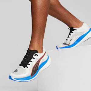Tenis para correr para hombre Deviate NITRO Elite 2, PUMA White-Ultra Blue-Fire Orchid-PUMA Black, extralarge