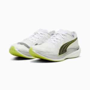 Deviate NITRO™ Elite 2 Fireglow Men's Running Shoes, PUMA White-Lime Pow-Silver Mist, extralarge