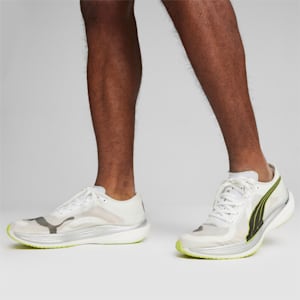 Deviate NITRO™ Elite 2 Fireglow Men's Running Shoes, PUMA White-Lime Pow-Silver Mist, extralarge