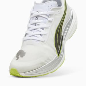 Deviate NITRO™ Elite 2 Fireglow Men's Running Shoes, PUMA White-Lime Pow-Silver Mist, extralarge