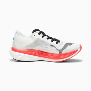 Tenis para correr para mujer Deviate NITRO Elite 2, PUMA White-Fire Orchid-Ultra Blue-PUMA Black, extralarge