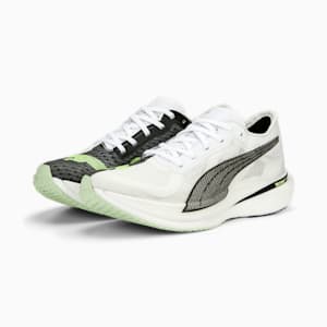 メンズ 75周年記念モデル ディヴィエイト ニトロ エリート ランニングシューズ, PUMA Black-PUMA White, extralarge-JPN