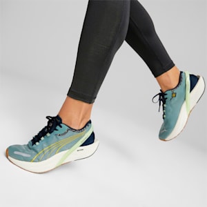 PUMA x FIRST MILE Run XX NITRO Women's Running Shoes, Adriatic-Dark Night-Fresh Pear