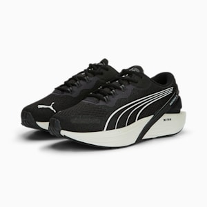 ウィメンズ RUN XX ニトロ NOVA SHINE ランニングシューズ, PUMA Black-PUMA White