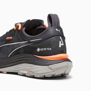 Tenis Hombre para correr Voyage NITRO 3 GORE-TEX, PUMA Black-Neon Sun, extralarge