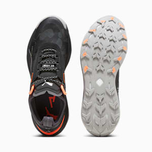 Tenis Hombre para correr Voyage NITRO 3 GORE-TEX, PUMA Black-Neon Sun, extralarge