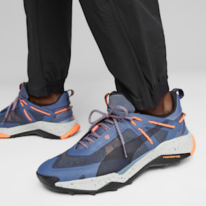 Tenis de senderismo para hombre Explore NITRO, Inky Blue-Neon Sun, extralarge