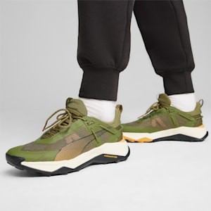 SEASONS Explore NITRO™ Men's Hiking Shoes, Olive Green-Ginger Tea-PUMA Black, extralarge