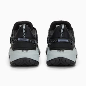 Zapatos para senderismo SEASONS Explore NITRO™ de mujer, PUMA Black-Platinum Gray, extragrande