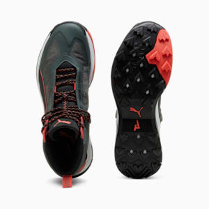 Tenis de senderismo para hombre Explore NITRO, Mineral Gray-PUMA Black-Active Red, extralarge