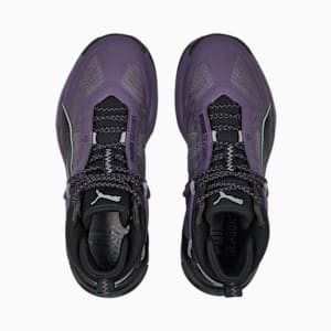 Explore NITRO Mid Hiking Shoes Women, Purple Charcoal-PUMA Black-PUMA Silver
