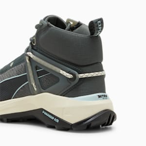 Tenis de senderismo para mujer Explore NITRO, Mineral Gray-Turquoise Surf-Sugared Almond, extralarge