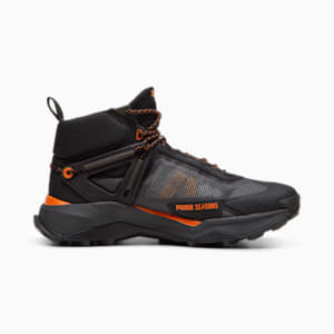 Tenis Hombre de Hiking Explore NITRO, PUMA Black-Gray Skies-Flame Flicker, extralarge