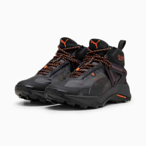 Explore NITRO Mid GORE-TEX Hiking Shoes Women, PUMA Black-Midnight Plum-Flame Flicker, extralarge