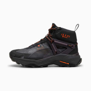 Explore NITRO Mid GORE-TEX Hiking Shoes Women, PUMA Black-Midnight Plum-Flame Flicker, extralarge