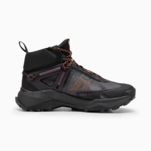SEASONS Explore NITRO™ Mid GORE-TEX® Women's Hiking Shoes, PUMA Black-Midnight Plum-Flame Flicker, extralarge
