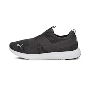 Softride Vital Strap Unisex Shoes, Asphalt-Metallic Silver