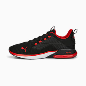 Cell Rapid Unisex Running Shoes, PUMA Black-For All Time Red-PUMA White