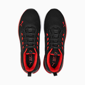 Cell Rapid Unisex Running Shoes, PUMA Black-For All Time Red-PUMA White