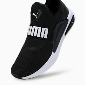 Softride Enzo Evo Slip-On Unisex Running Shoes, PUMA Black-PUMA White
