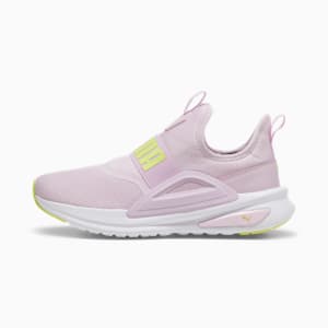 ユニセックス ソフトライド エンゾ エヴォ スリッポン ランニングシューズ, Grape Mist-Electric Lime-PUMA White, extralarge-JPN