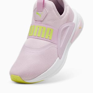 ユニセックス ソフトライド エンゾ エヴォ スリッポン ランニングシューズ, Grape Mist-Electric Lime-PUMA White, extralarge-JPN